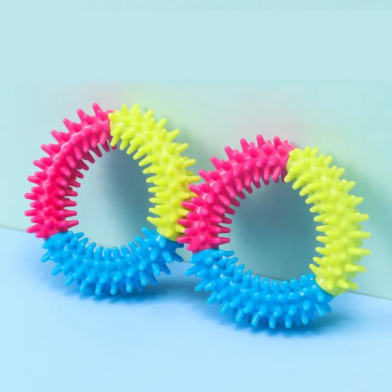 Jouet à Mâcher Chiot Dentition Caoutchouc 12 Formes