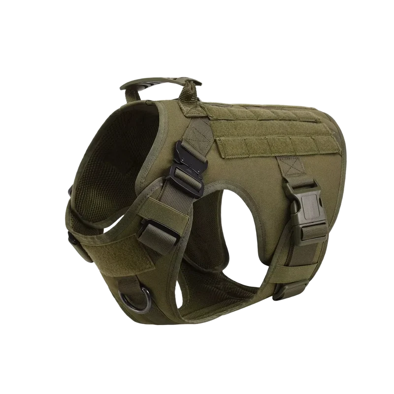 Harnais Tactique Chien Set Complet avec Pochettes Molle