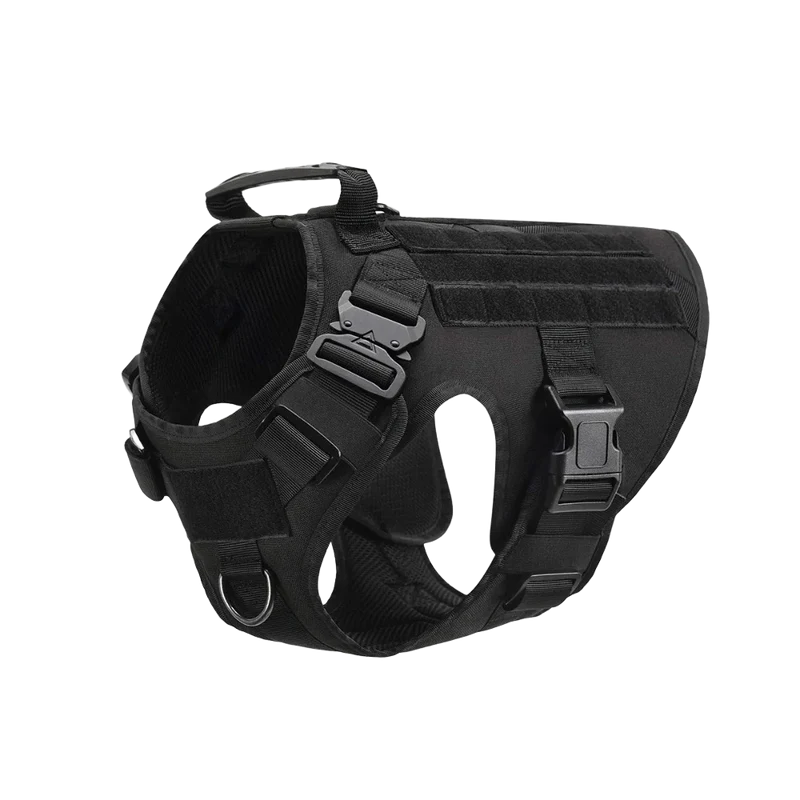 Harnais Tactique Chien Set Complet avec Pochettes Molle
