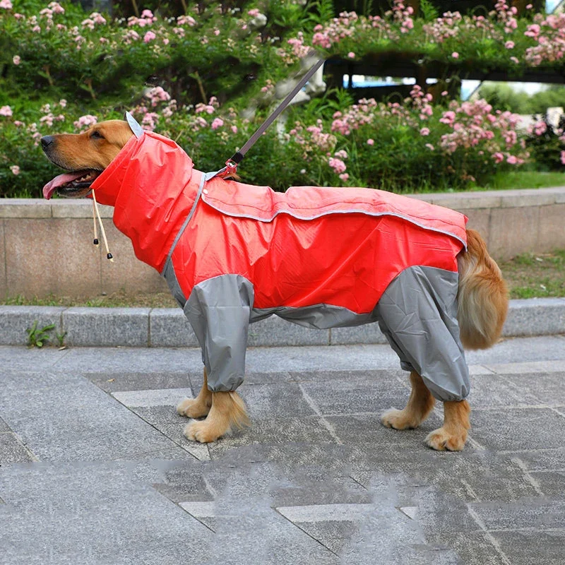 Manteau Imperméable Grand Chien Combinaison Visière 2XL à 6XL