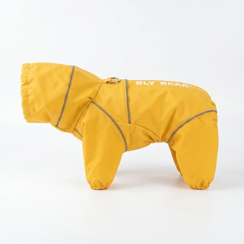 Manteau Imperméable pour Petit Chien Quatre Pattes Réfléchissant