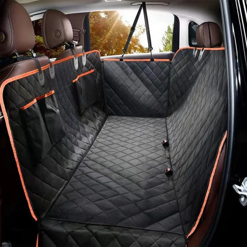Hamac Voiture pour Chien Zippé 128 x 65 cm avec Poches