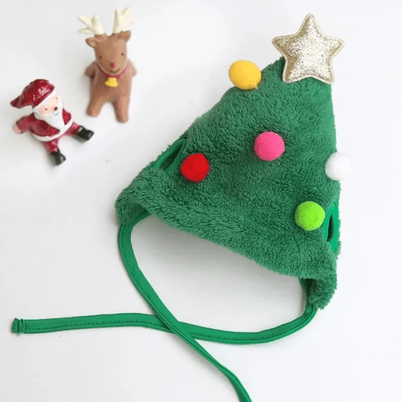 Bonnet Festif Noël Chien Tablier