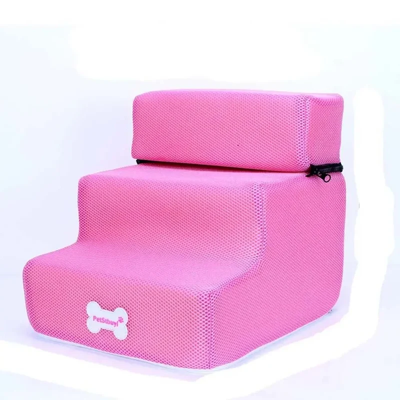 Escalier pour Chien Maille Éponge 2-3 Marches 12 Coloris