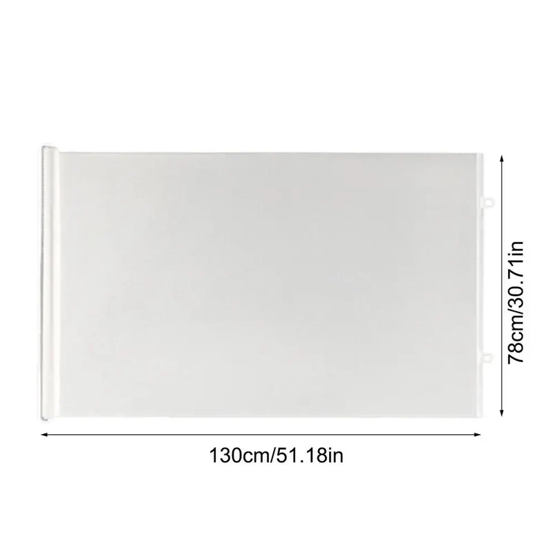 Barrière Chien Intérieur Rétractable Sans Outil Noire ou Blanche