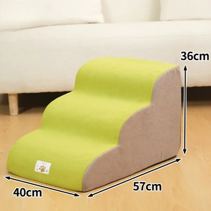 Escalier pour Chien Velours Mousse 2-3 Marches Petit Chien
