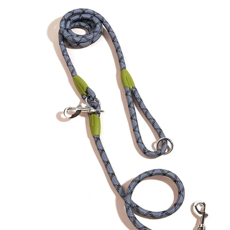 Laisse Lasso Nylon Réfléchissante Gros Chien