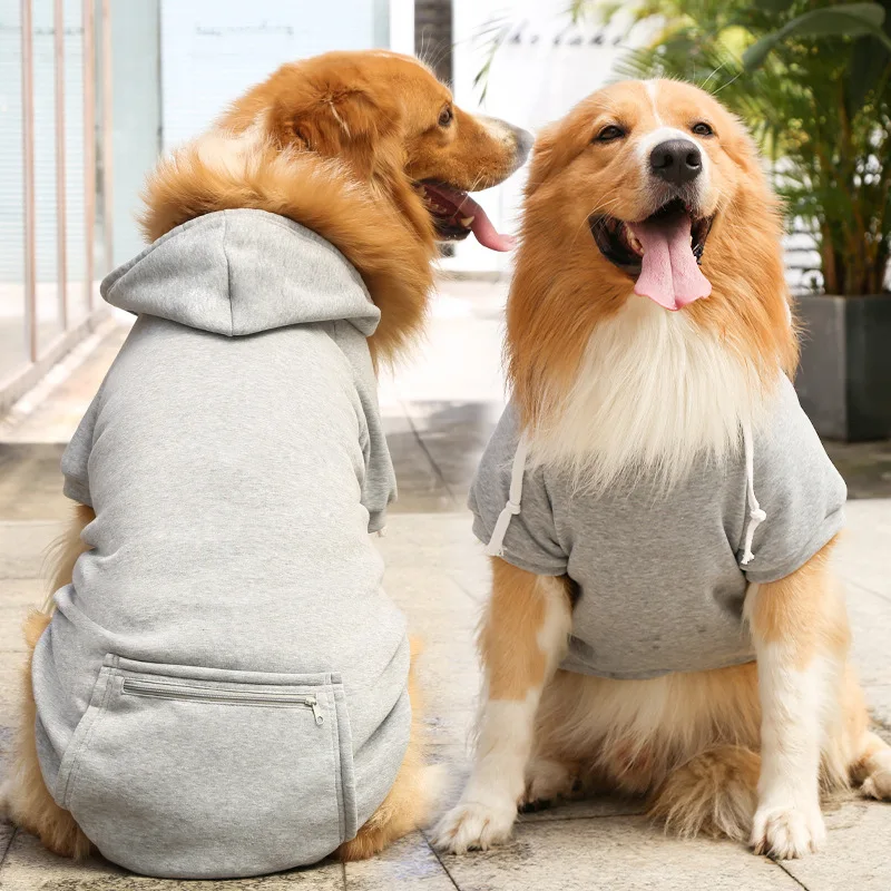 Manteau Réversible à Carreaux Chien Grande Taille