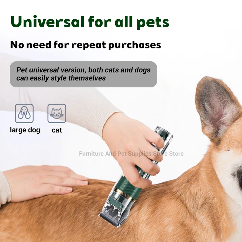 Tondeuse de Toilettage pour Chien et Chat Lame Céramique