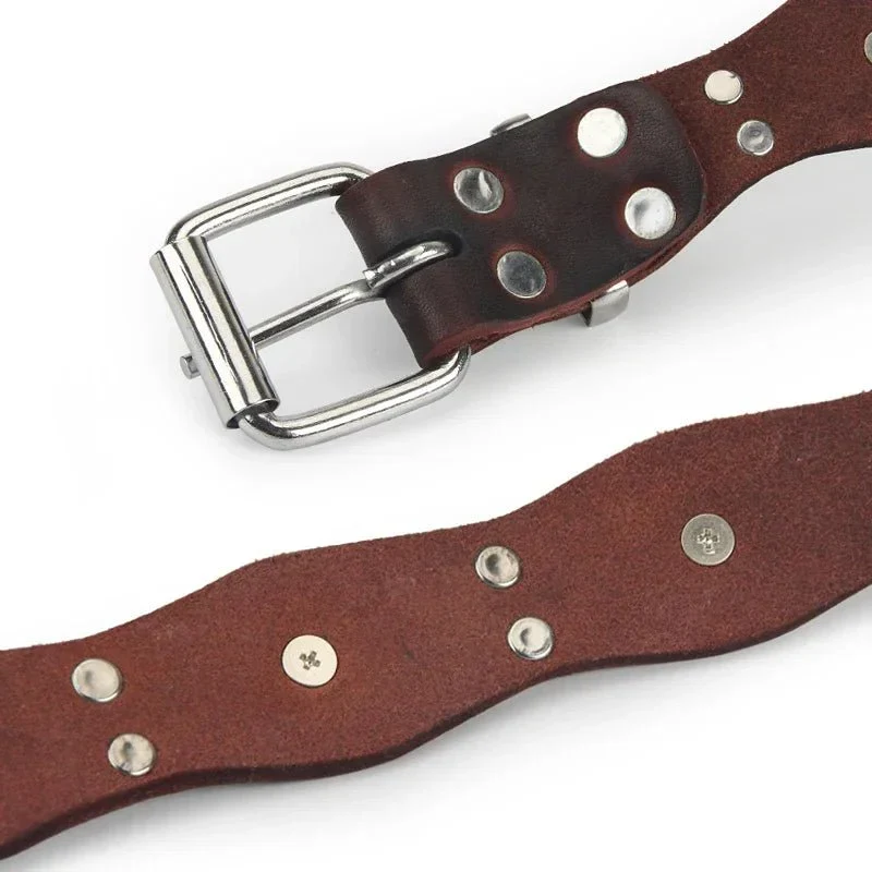 Collier Cuir Rétro Réglable Rottweiler
