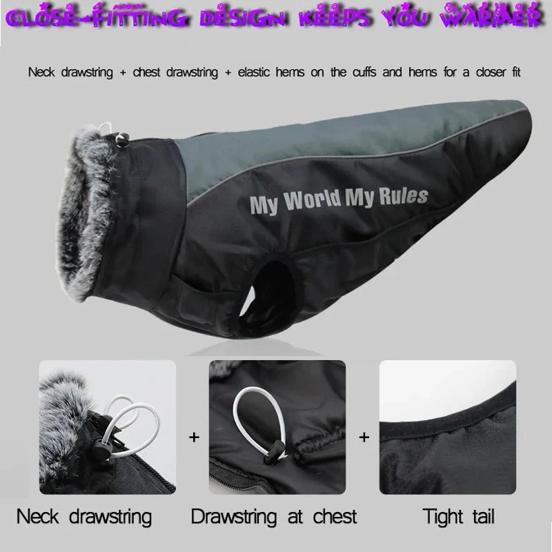 Harnais Hiver 2-en-1 Gros Chien XXL