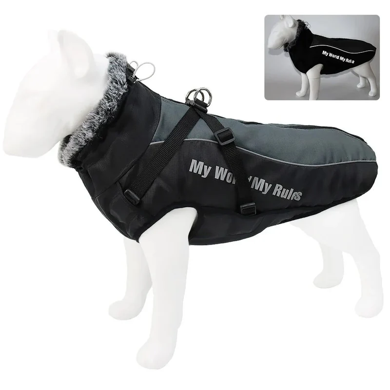 Harnais Hiver 2-en-1 Gros Chien XXL