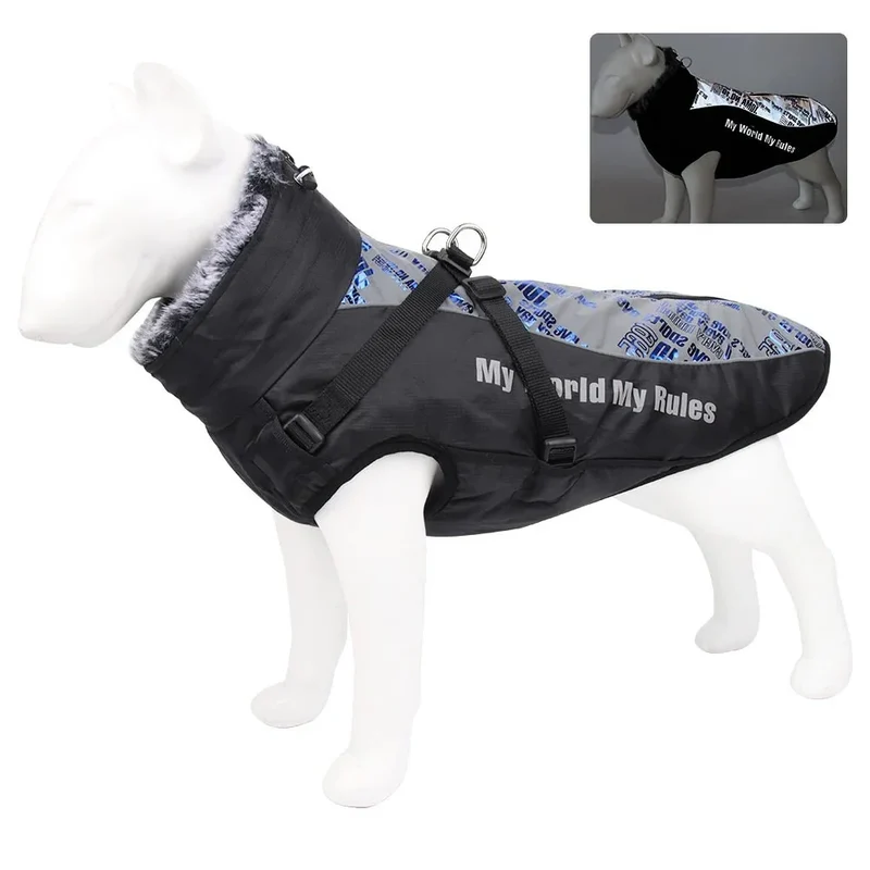 Harnais Hiver 2-en-1 Gros Chien XXL
