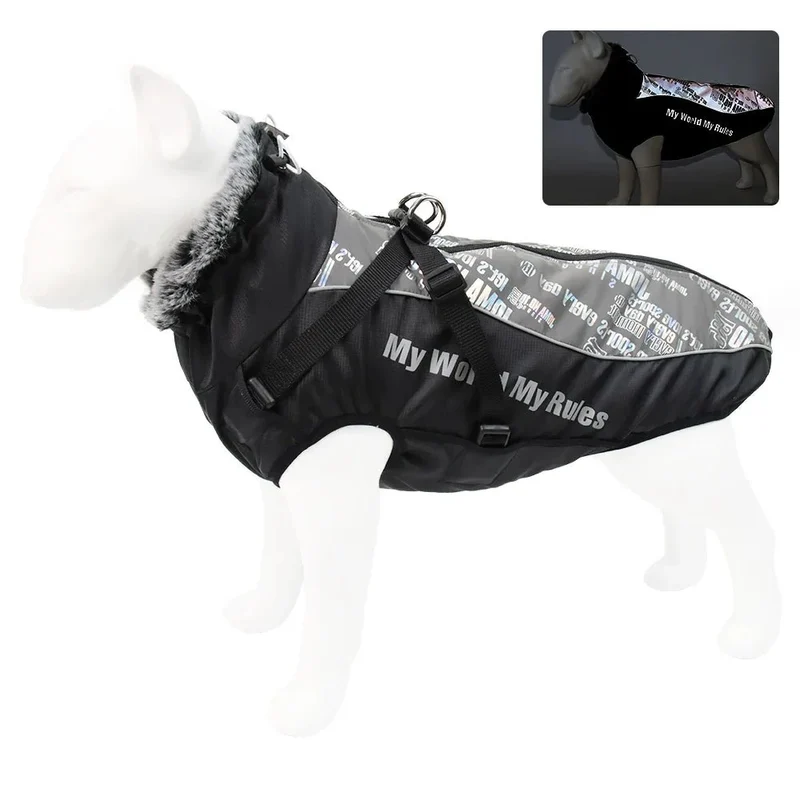 Harnais Hiver 2-en-1 Gros Chien XXL