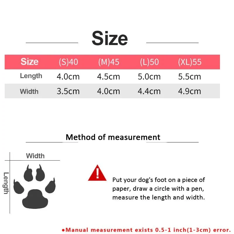 Bottes Neige Imperméables Gros Chien Hiver