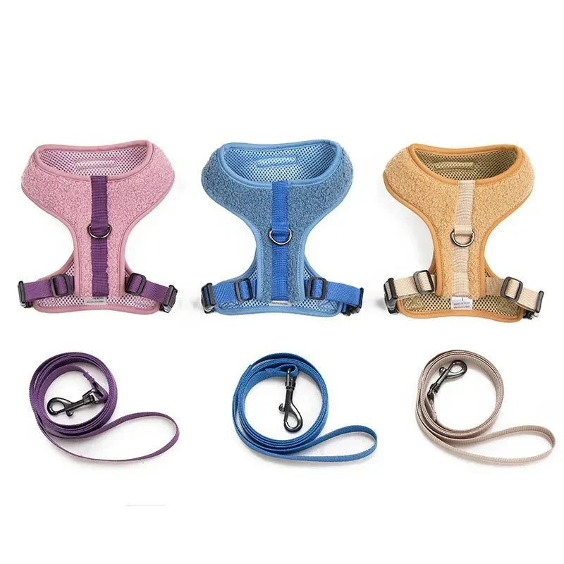 Set Harnais Y Petit Gros Chien Laisse 120cm