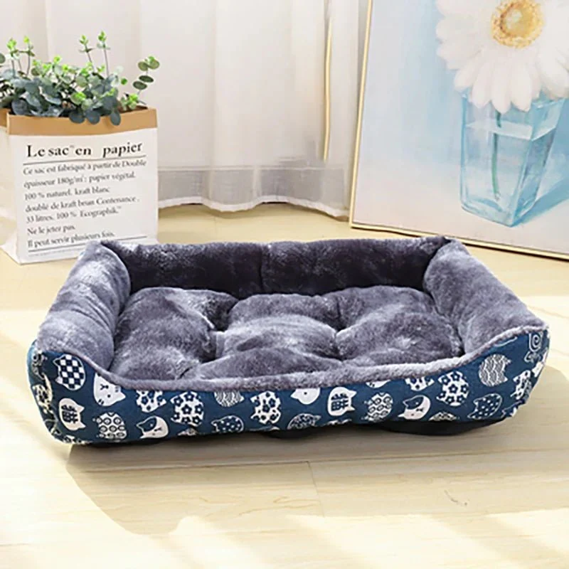 Panier Orthopédique Chien Motifs Colorés