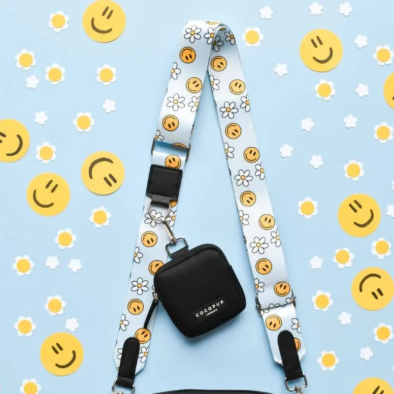 ANSE POUR SACOCHE - SMILEY PAWTY BLEU