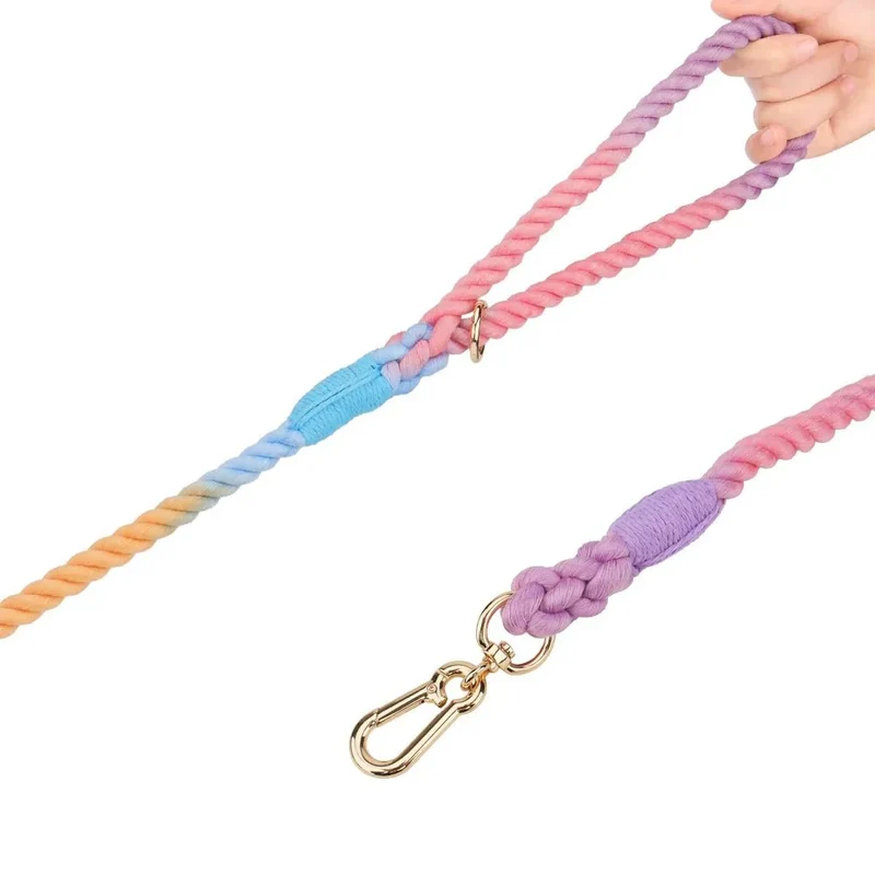 Laisse Présentation Corde Tressée Gros Chien