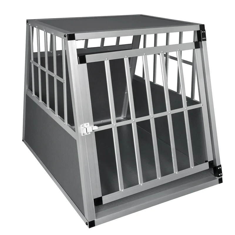 Cage de Transport Aluminium EUGAD 1 Porte pour Chien