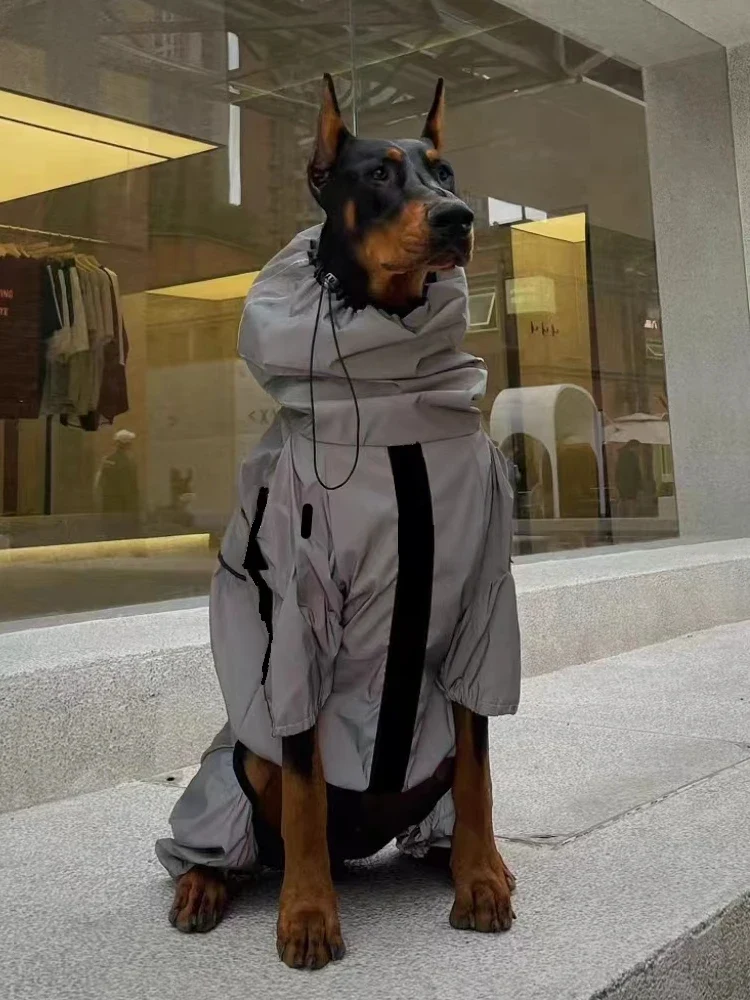 Combinaison Imperméable Réfléchissante Grand Chien 3XL-6XL