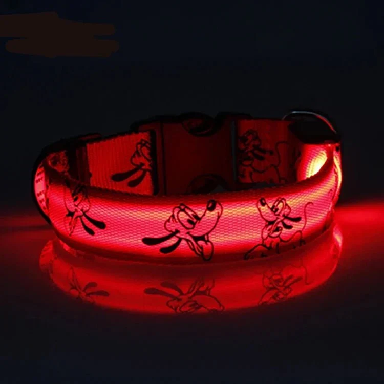 Collier LED Rechargeable USB Gros Chien Étanche