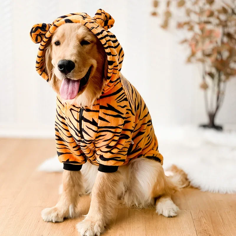 Manteau Dinosaure à Capuche Velours Gros Chien