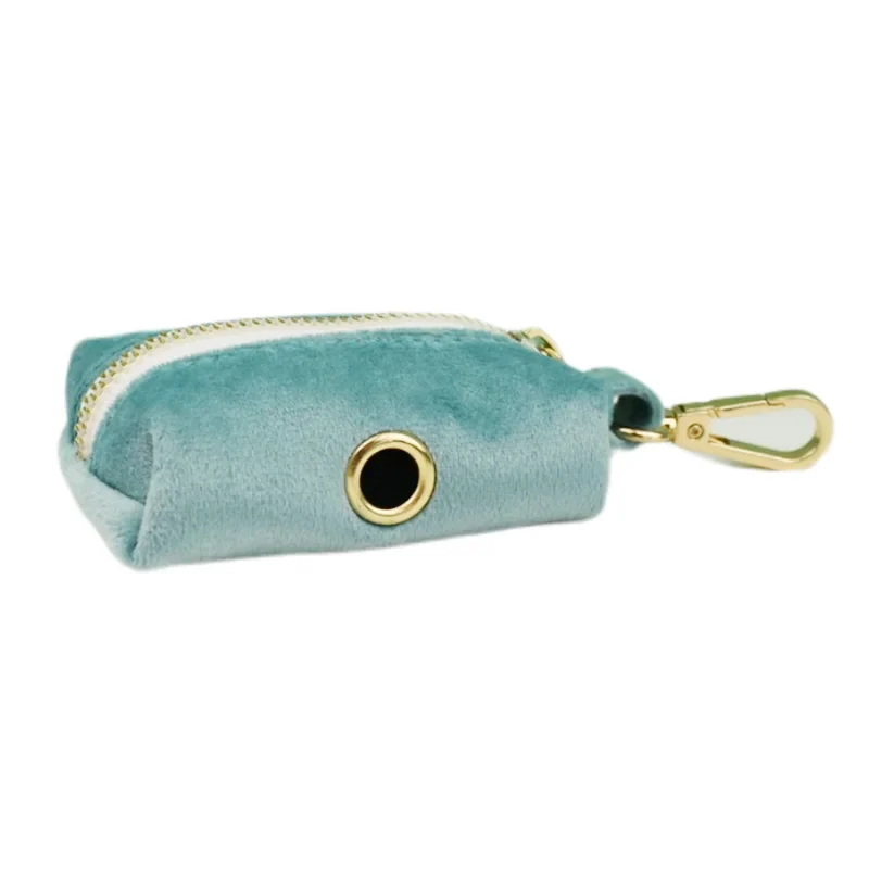 Collier et Laisse Velours Vert Plaque Gravée Chien