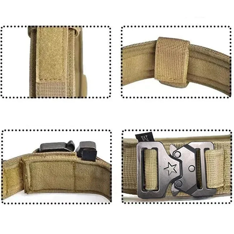 Collier Militaire Tactique Nylon Gros Chien