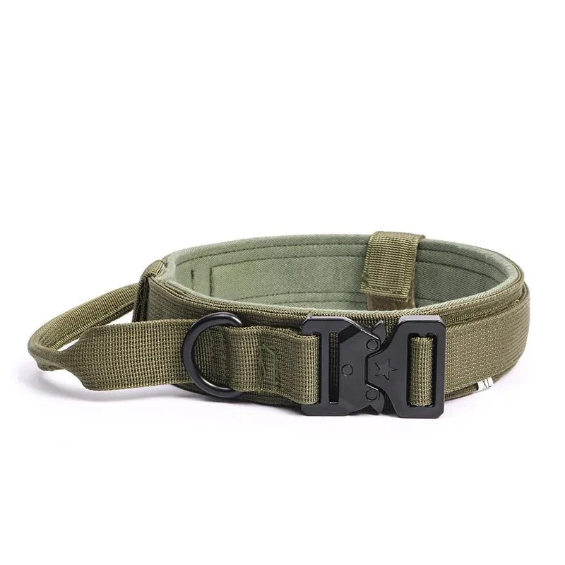 Collier Militaire Tactique Nylon Gros Chien