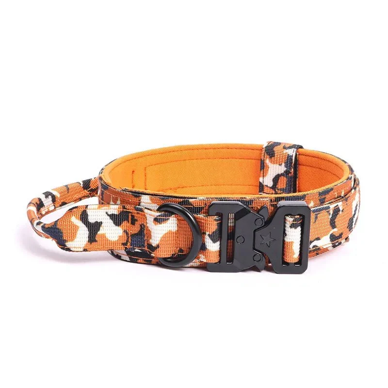 Collier Militaire Tactique Nylon Gros Chien