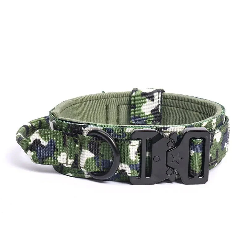 Collier Militaire Tactique Nylon Gros Chien