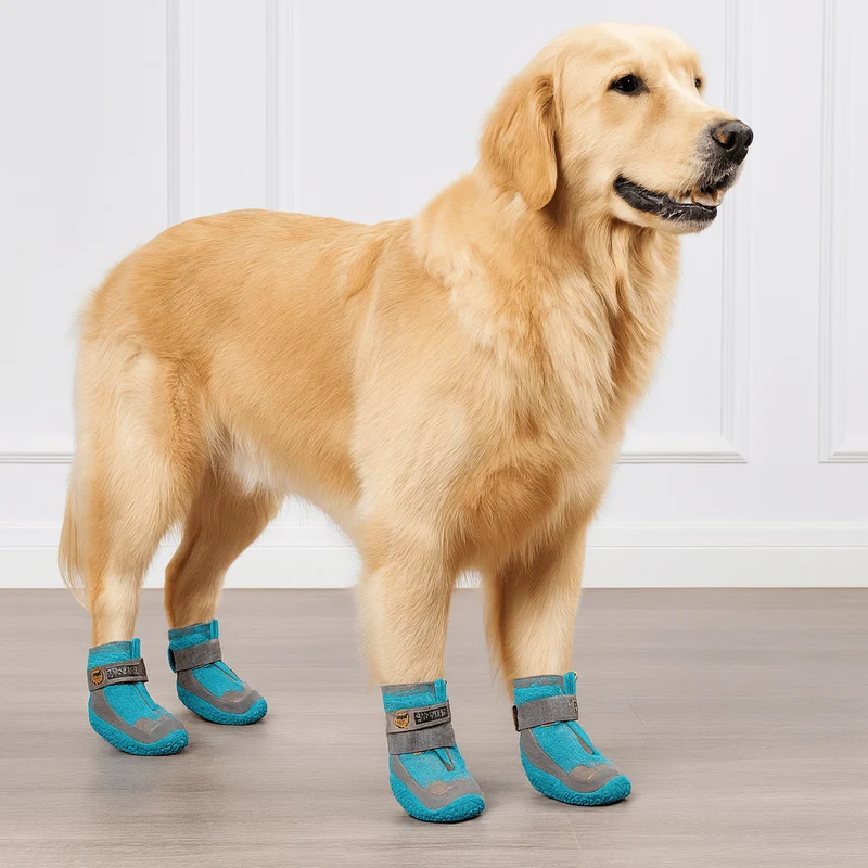 Bottes Protection Réfléchissantes Gros Chien Tout Terrain
