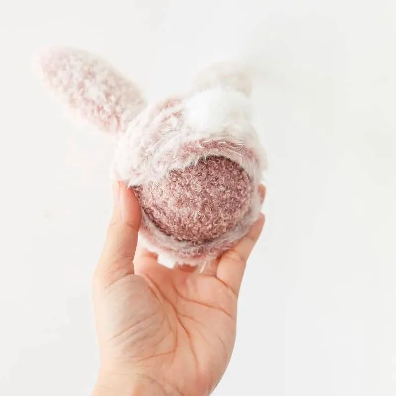 JEU D’OCCUPATION ET DE FOUILLE POUR CHIEN - BALLE "BUNNY POP" LAPIN 🐰 (2 TAILLES DISPO)