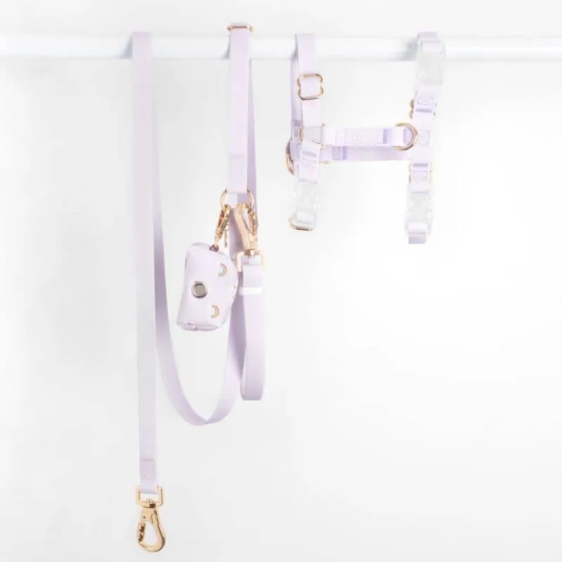 HARNAIS POUR CHIEN WATERPROOF - LAVANDE *BOUCLES TRANSPARENTES*