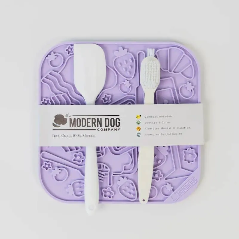 TAPIS DE LÉCHAGE ET D’OCCUPATION POUR CHIEN ET CHAT - MUNCH'N BRUNCH'N