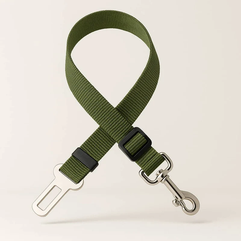 Ceinture Sécurité Voiture Colorée Gros Chien