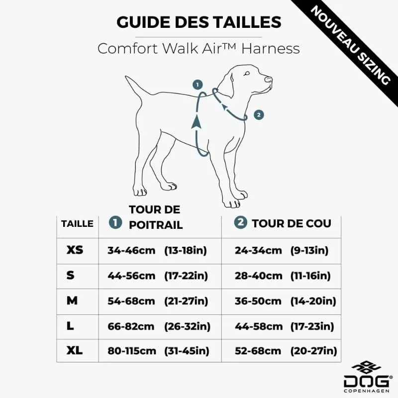 HARNAIS POUR CHIEN COMFORT WALK AIR™ - ORANGE