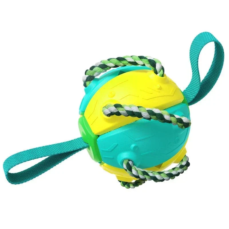 Jouet Multifonction 2-en-1 Frisbee Balle Chien