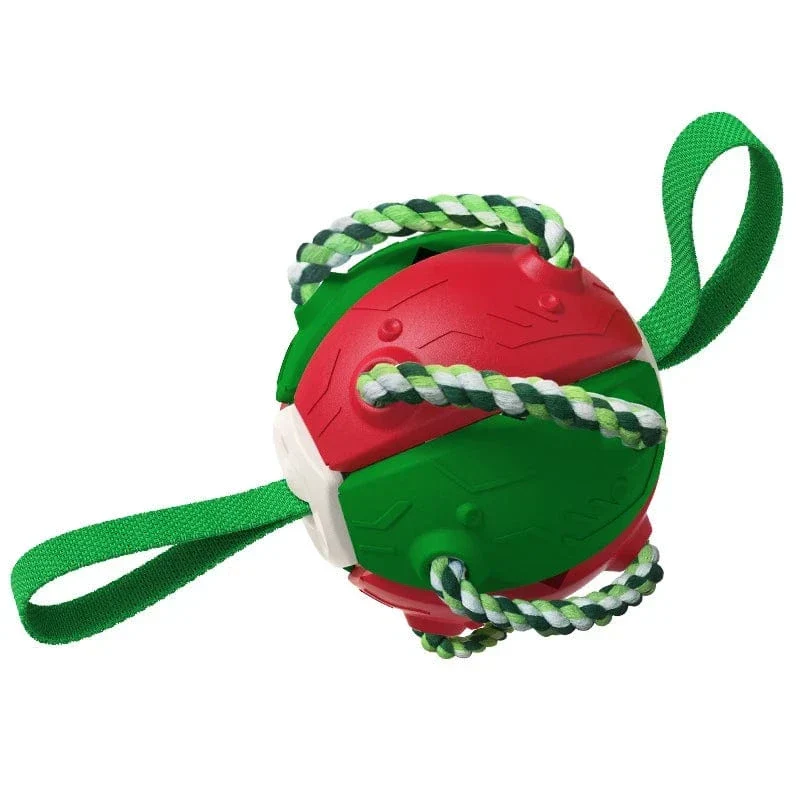 Jouet Multifonction 2-en-1 Frisbee Balle Chien