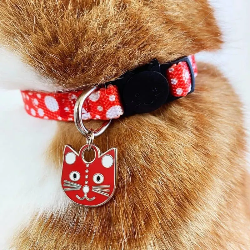 COLLIER POUR CHAT ARTY AVEC MÉDAILLE - YAYOI CATSAMA