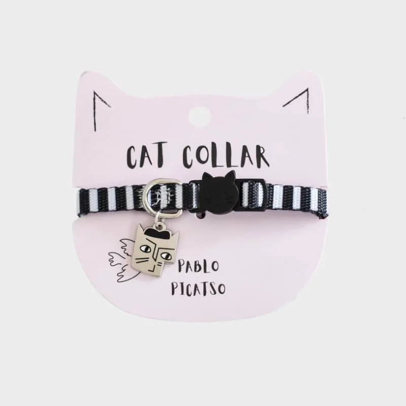 COLLIER POUR CHAT ARTY AVEC MÉDAILLE - PABLO PICATSO