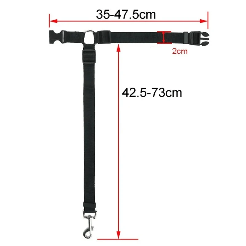 Ceinture Sécurité Voiture 2-en-1 Gros Chien