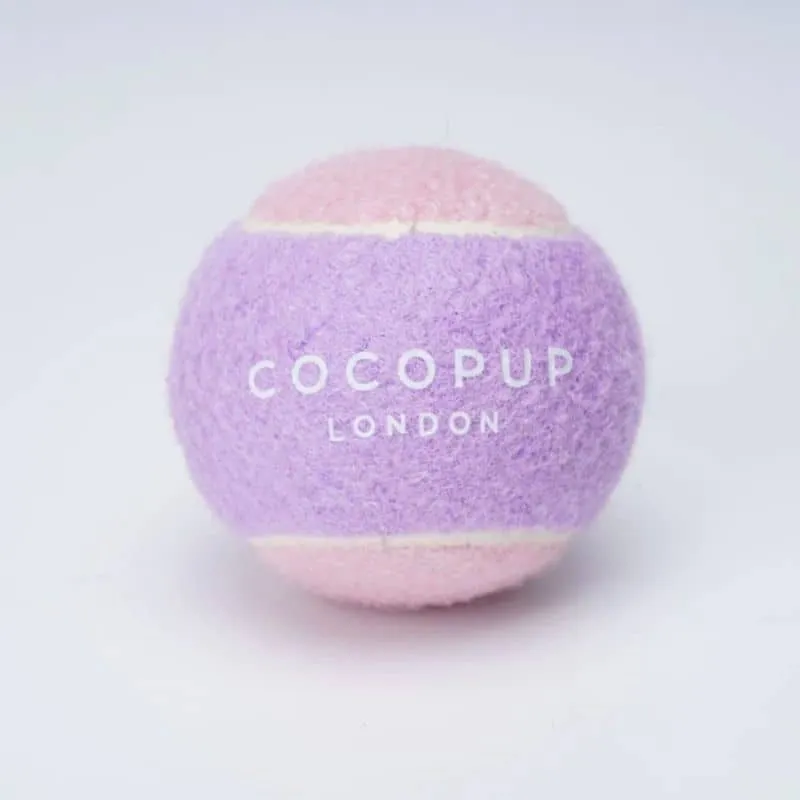 BALLE DE TENNIS POUR CHIEN - 3 COULEURS DISPO