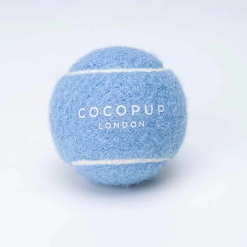 BALLE DE TENNIS POUR CHIEN - 3 COULEURS DISPO