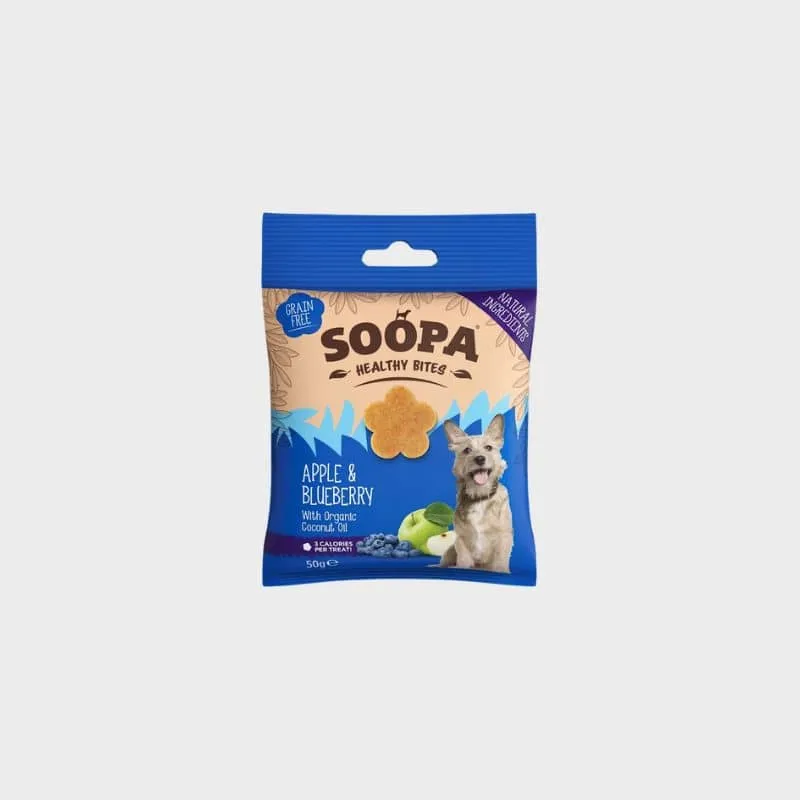 FRIANDISES D'ÉDUCATION POUR CHIEN - POMME ET MYRTILLE