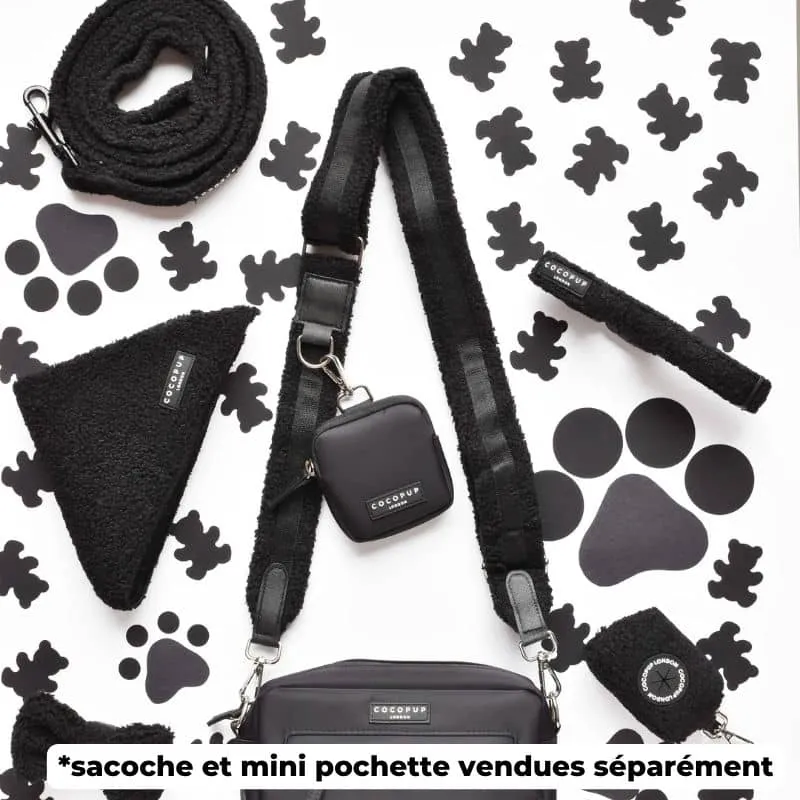 ANSE POUR SACOCHE - TEDDY NOIR