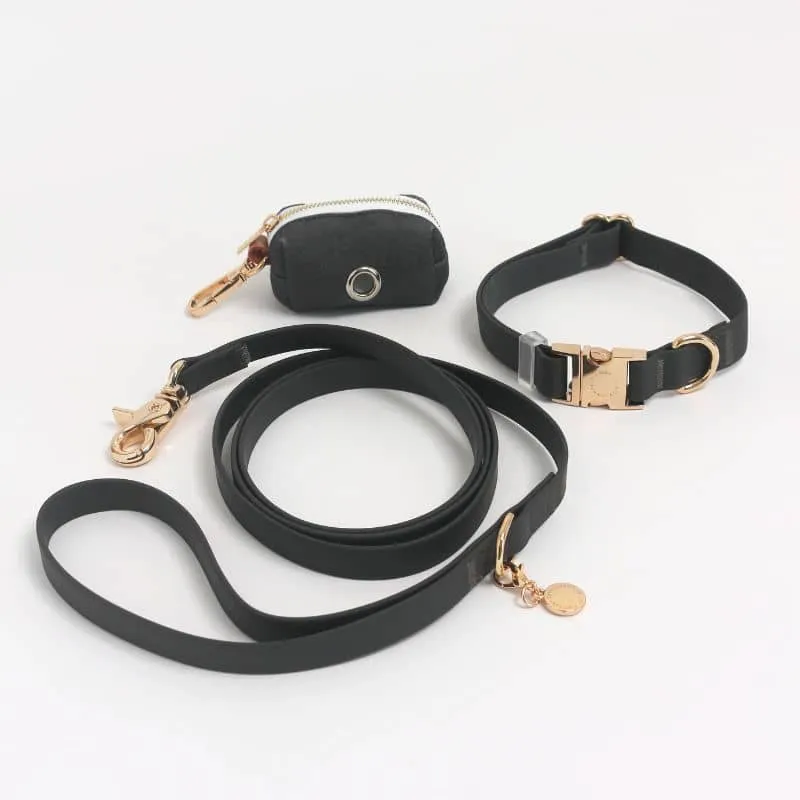 LAISSE POUR CHIEN WATERPROOF - NOIR