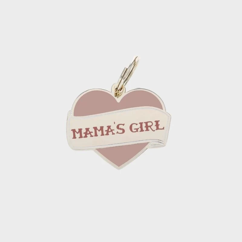 MÉDAILLE POUR CHIEN - MAMA'S GIRL (FILLE À MAMAN)