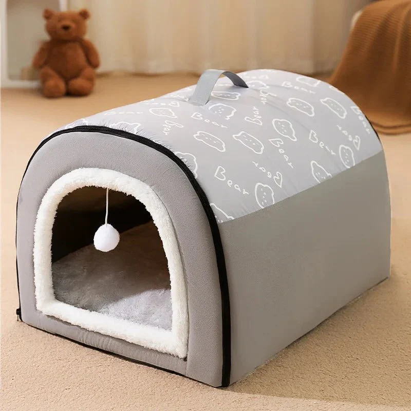 Panier Fermé Cocon Anti-Stress Gros Chien